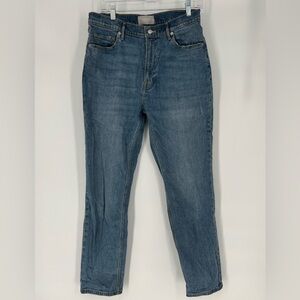 EVERLANE THE ORIGINAL CHEEKY JEANS, ORGANIC COTTON STRAIGHT‎ LEG, CLASSIC
